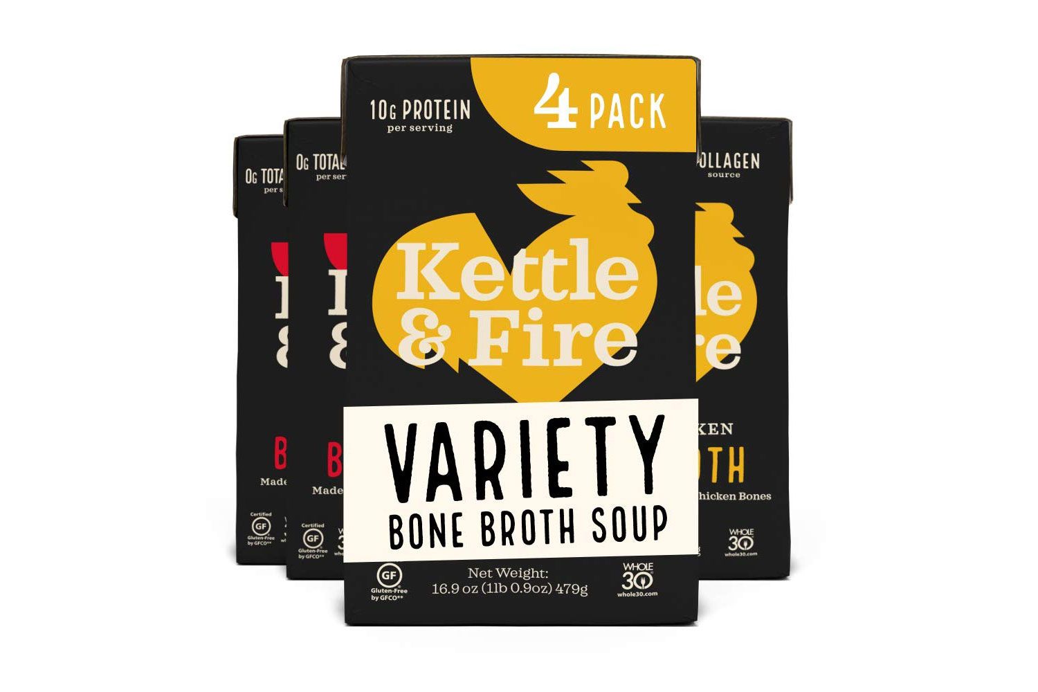 Kettle & Fire Bone Broth Variety Pack